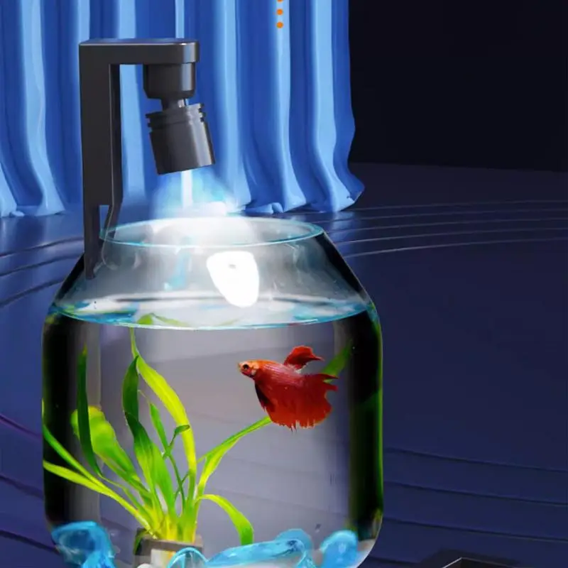 Водонепроницаемый светильник для аквариума с креплением на клипсе