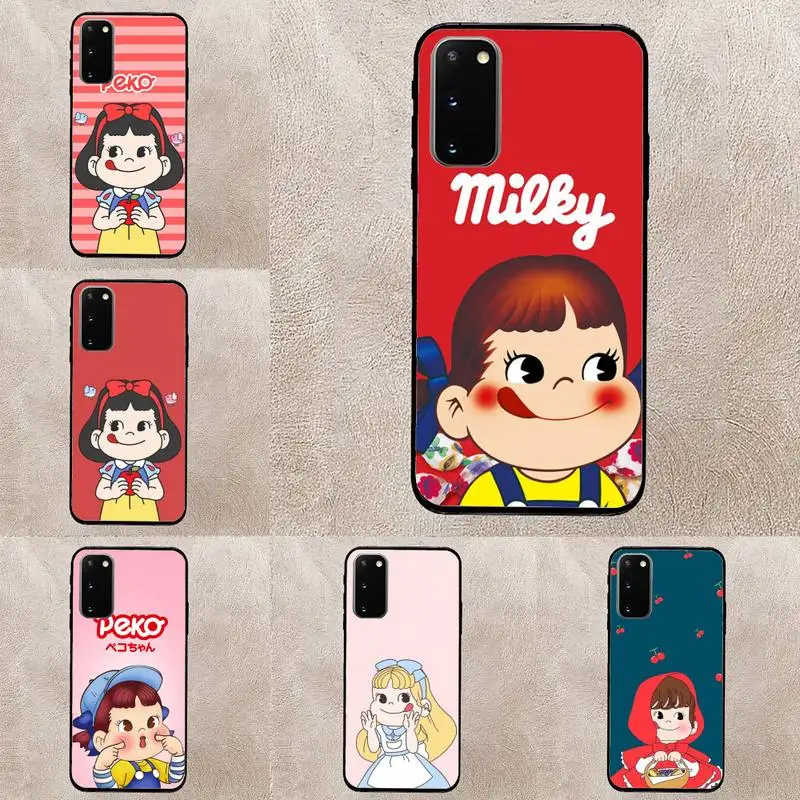 

Cute Peko Milky Lollipops Phone Case For Huawei Honor 10Lite 10i 20 8x 10 Funda 9lite 9xpro Back Coque