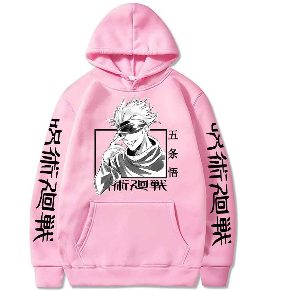 

Jujutsu Kaisen Hoodie Hip Hop Anime Pullovers Tops Girls Loose Long Sleeves Autumn Spring Women Fashion Hoody Sweatshirt S-3XL