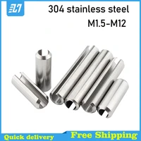 spring type straight pins elastic cylindrical cotter pin gb879 dowel 304 stainless steel m1 5 m2 m2 5 m3 m4 m5 m6 m8 m10 m12