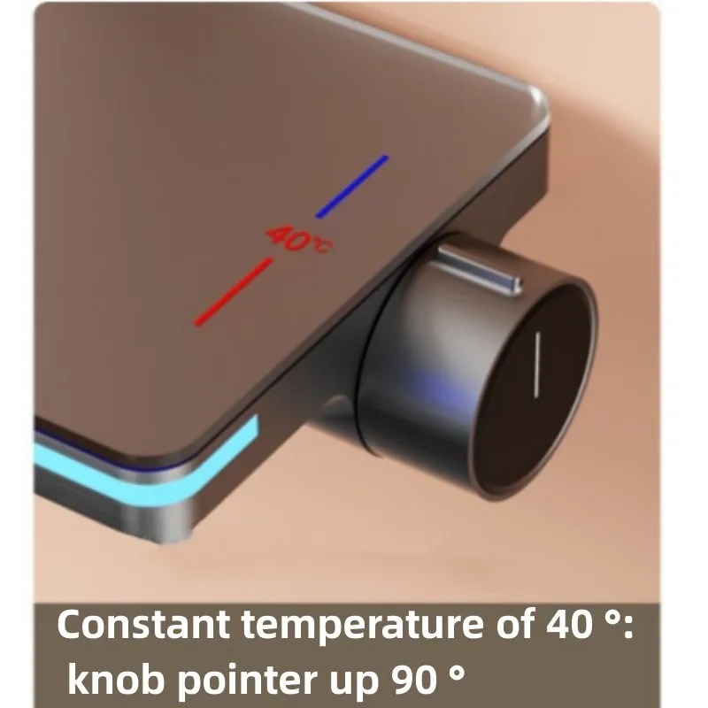 Термостатический смеситель для душа с цифровым дисплеем набор смесителей