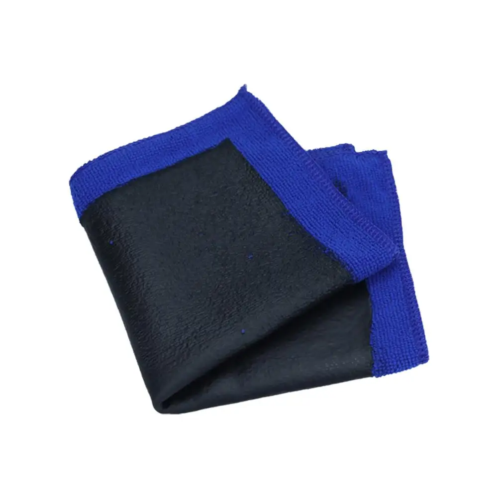 Полотенце для чистки автомобиля Волшебная глиняная ткань детализации Синее