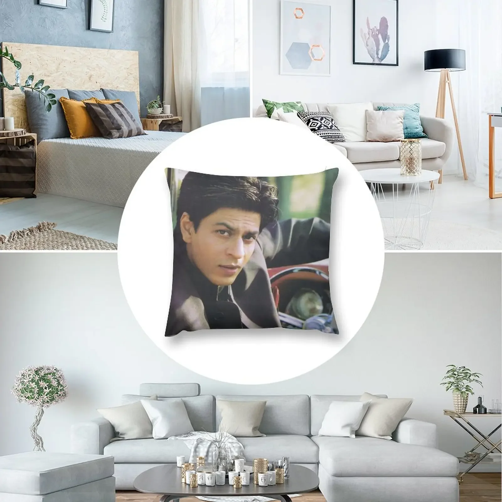 Voiukh khan Декоративная подушка Диванные подушки Аниме Чехлы на подушку