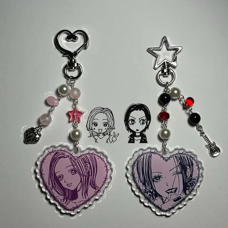 Сумка-брелок hachi nana эстетика ручной работы