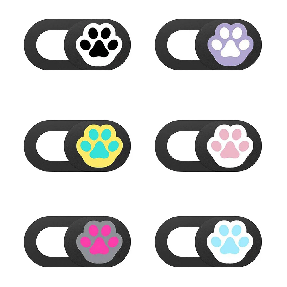 

6 Pcs Camera Privacy Computer Web Camera Covers Web Abs Webcam Protective Blocking