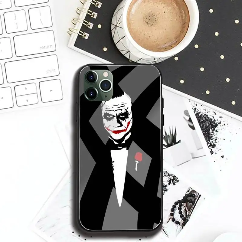 Мужской костюм рубашка галстук чехол для телефона закаленное стекло iPhone 13 12 Mini 11