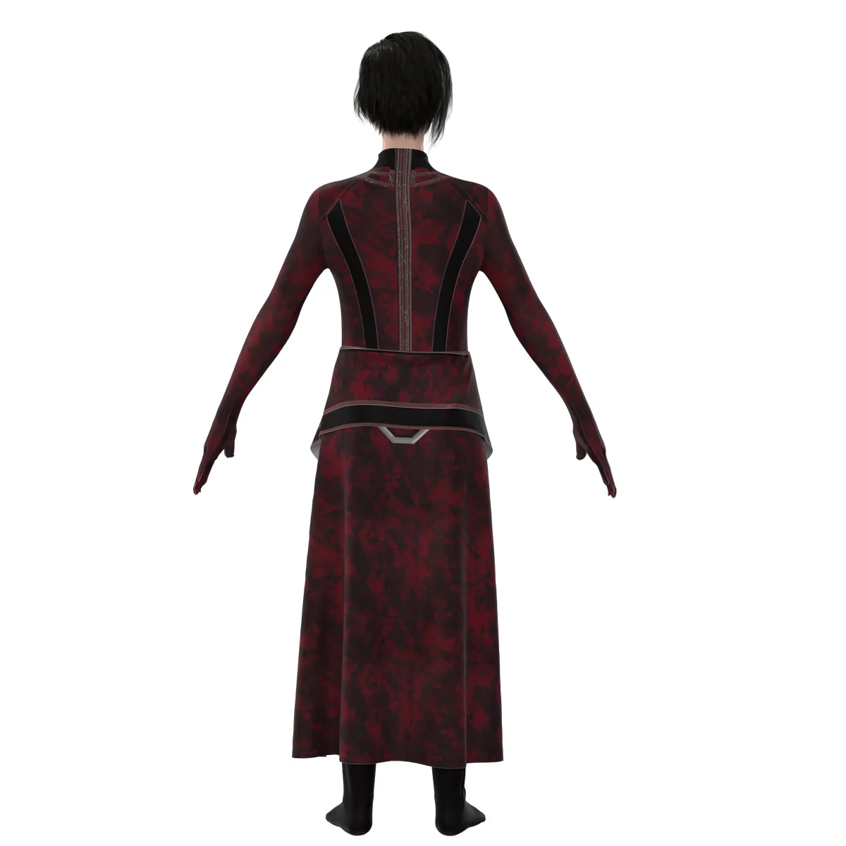 2022 Kids Adults Wanda Vision Scarlet Cosplay Witch Costume Outfits Halloween Children Carnival Suit Mask Custom