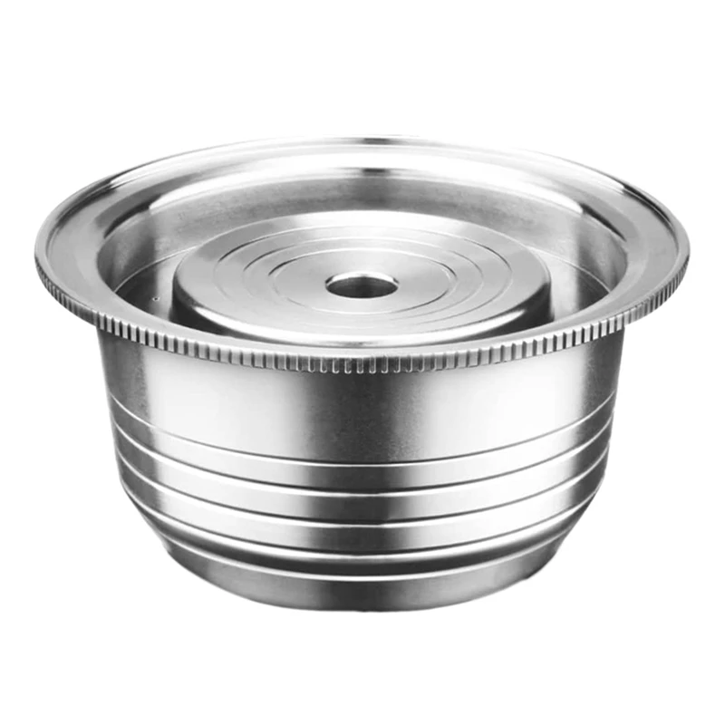 

Refillable Coffee Capsules Cup Stainless Steel Coffee Filters Reusable Pod Filter for Espresso Capsules Coffee Machine