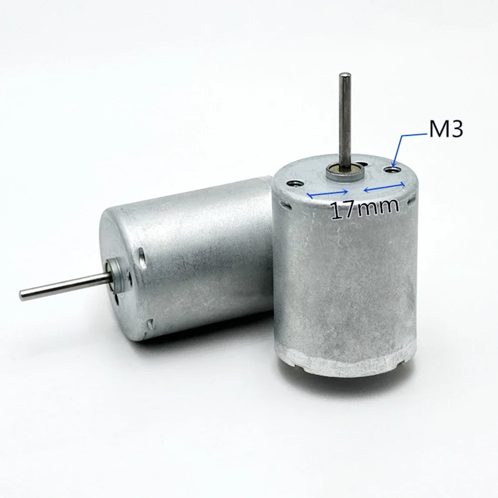Мини-двигатель электрический с карбоновой щеткой постоянный ток 3 в-6 в 12700 об/мин