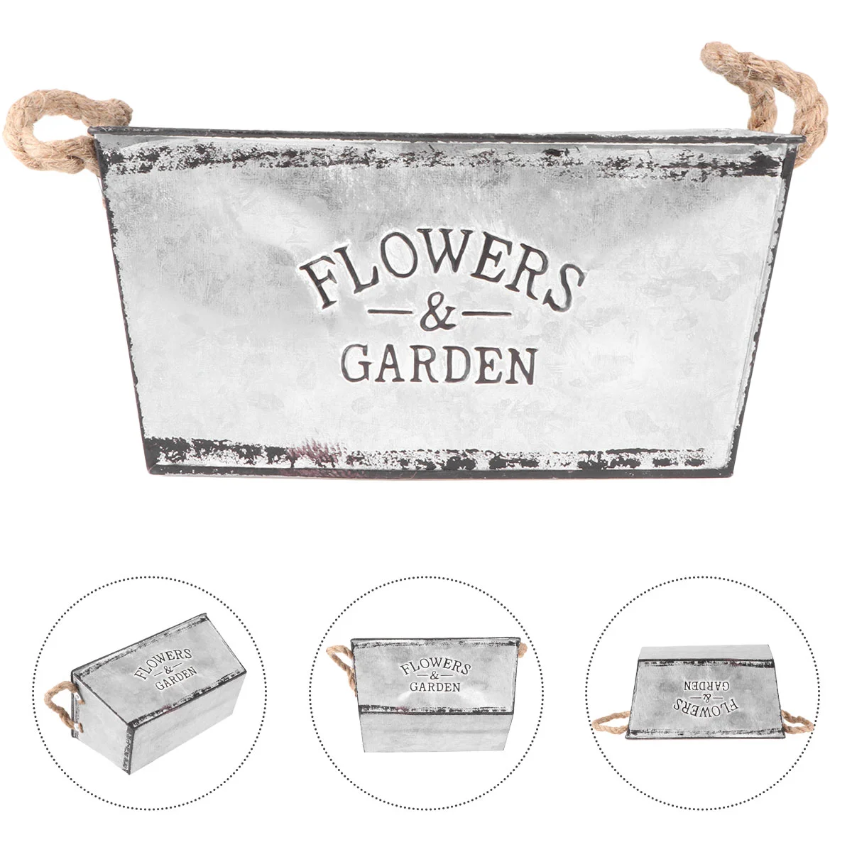 

Flower Pot Bucket Rustic Vase Shabby Farmhouse Iron Vintage Pitcher Jug Rack Stand Umbrella Country Retro French Chic