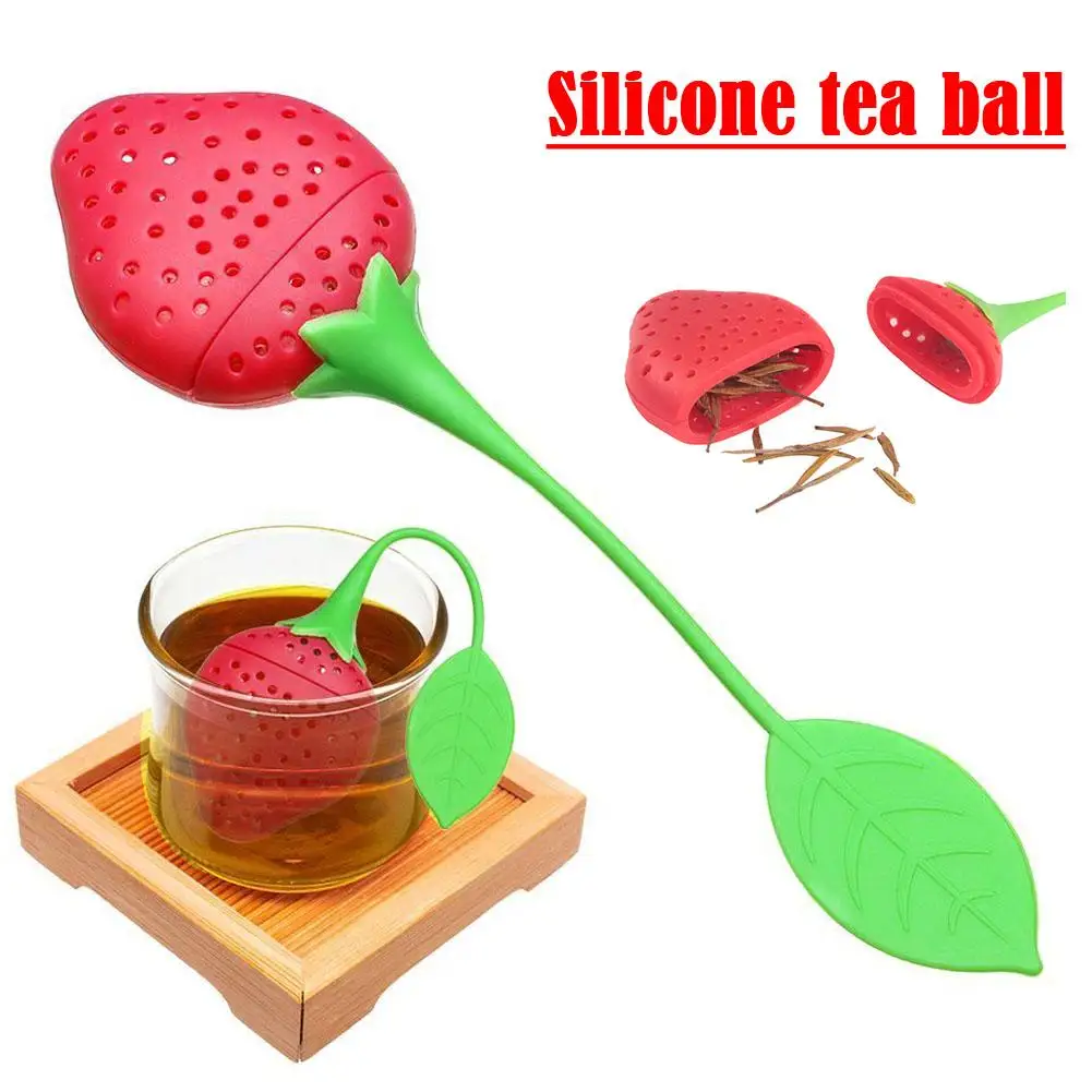 

Silicone Tea Ball Creative Teapot Tool Tea Leaf Strainer Gadgets Brewing Diffuser Teabag Kitchen Device And Tools S7Z6