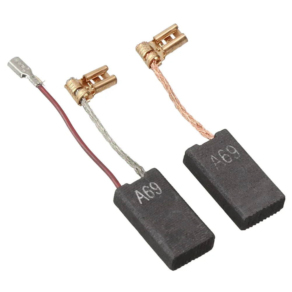 2шт металлические угольные щетки 1617014135 12 5x6 4x25 2 мм для GBH5-40DE GSH 5-CE 5 E GBH7-45DE GBH7-45D