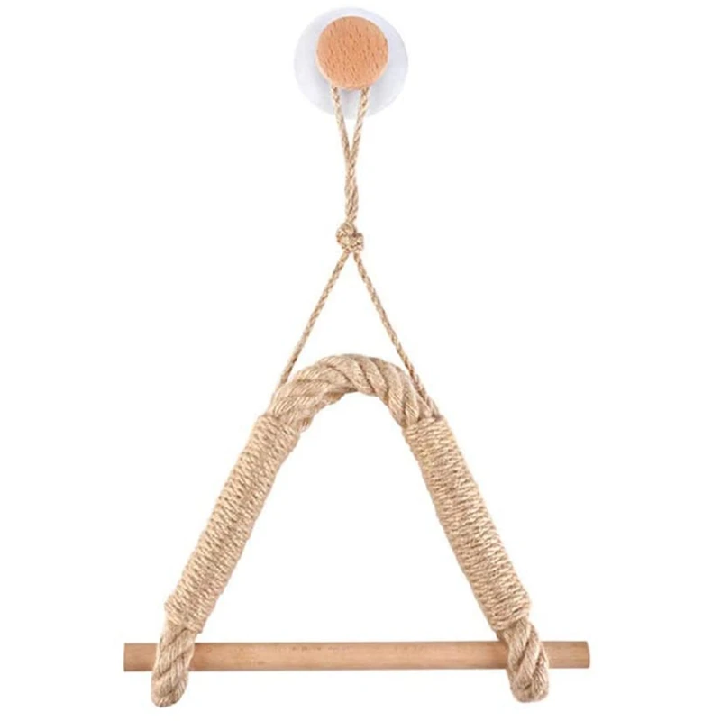 

Hemp Rope Toilet Paper Holder Retro Industrial Wall-Mounted Towel Rack For Home Bathroom Decoration Toilet Paper Stand
