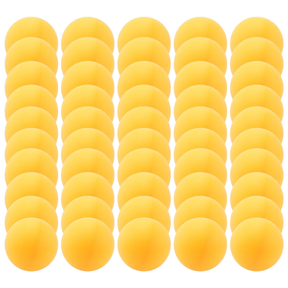 

50 pcs 40 mm table tennis training balls, ping pong balls, Yelow/White Random