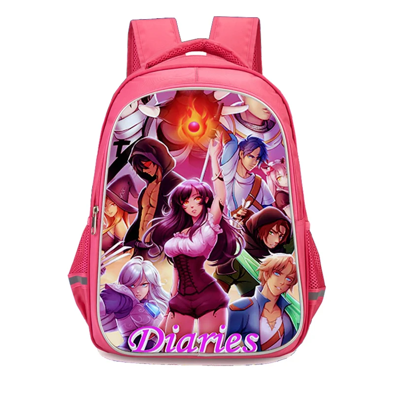 

Мультяшный рюкзак Aphmauu, милая школьная сумка для девочек-подростков, рюкзаки для мальчиков, дорожная сумка, Детская сумка