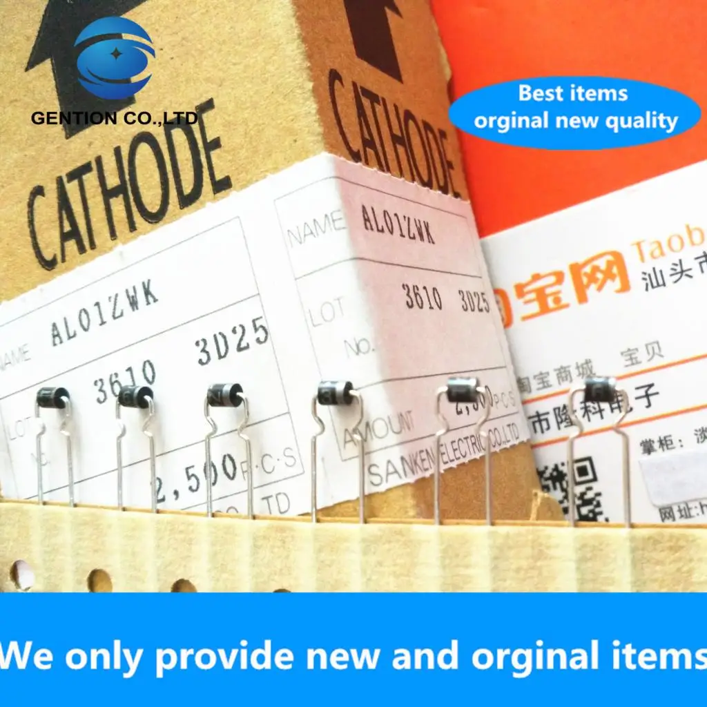 

Новинка 100%, Оригинальный Диод AL01ZWK для быстрого восстановления AL01Z, 1 А, 200 в, 35 нс, Япония, импортировал искусственную кожу небольшого объема, ...