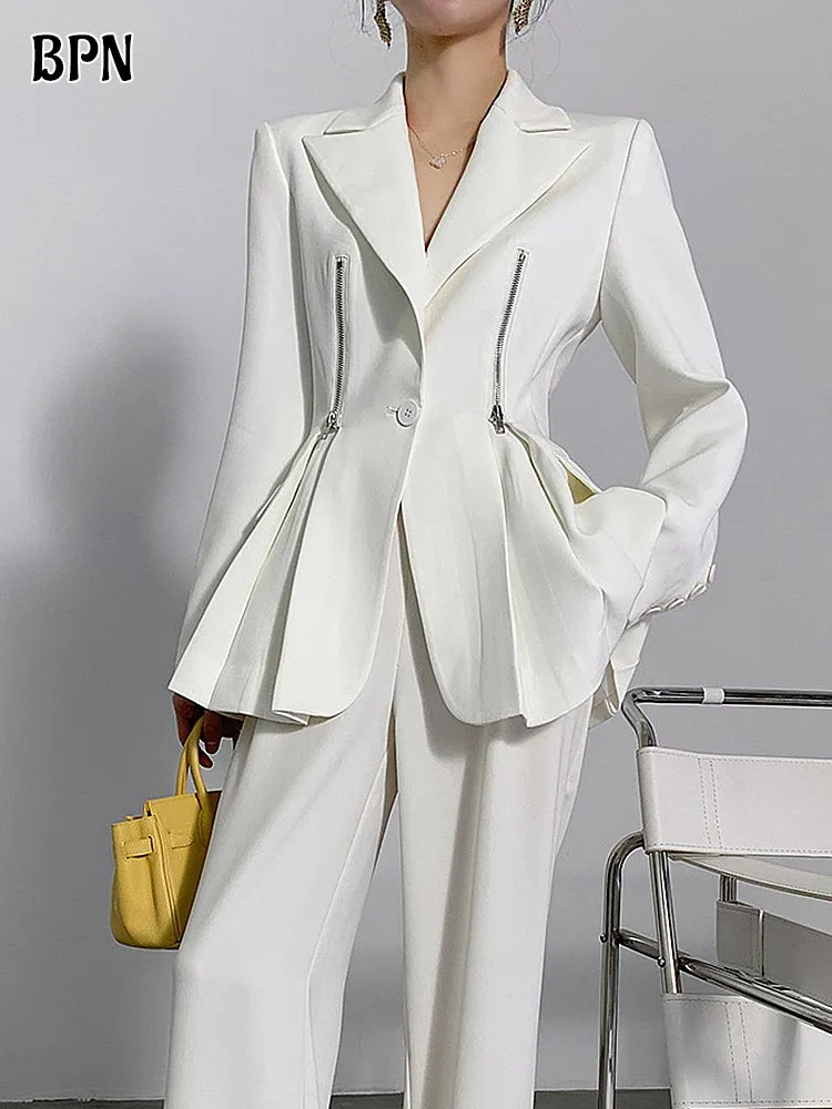 BPN повседневные однотонные блейзеры