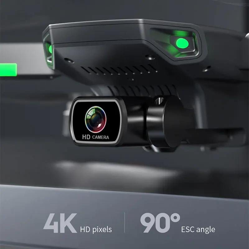 Фото KF105 Профессиональный GPS Дрон 4K HD Камера Автоматическое визуальное предотвращение препятствий Бесщеточный складной квадрокоптер RC Дрон VS KF102 MAX №2