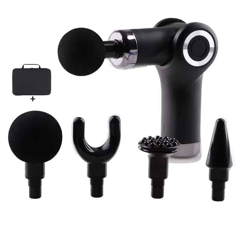 

Mini Folding Massage Gun Vibration Relief Pain Relax Fitness Therapy Muscle Massager Neck Pain Percussive Muscle Massage Gun