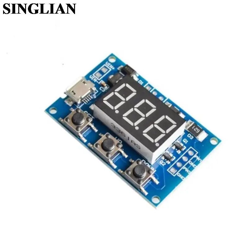 

10pcs/lot 2-Way PWM Pulse Frequency Duty Cycle Adjustable Module Square Wave Square Wave Signal Generator Stepper Motor Drive