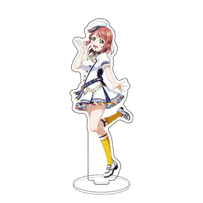 1 Pcs Cute Anime LoveLive Acrylic Stand Model Love Live Shibuya Kanon Tang Ke Arashi Chisato Heanna Sumire Action Figure Toys |