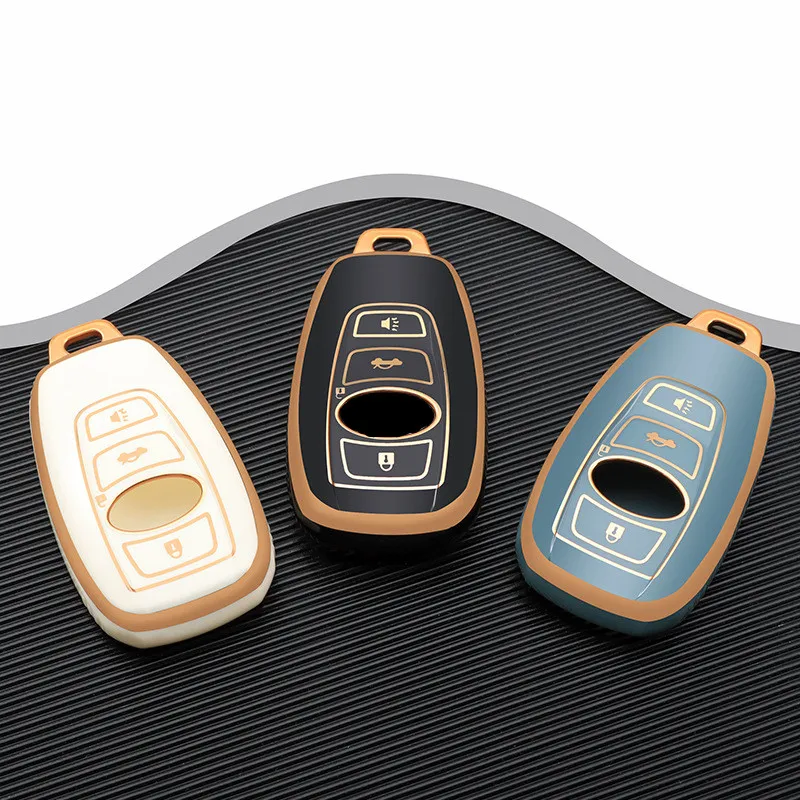 

New TPU Car Smart Key Case Cover Shell Fob For Subaru BRZ XV SV Forester Legacy Outback Crosstrek Impreza WRX Ascent Accessories