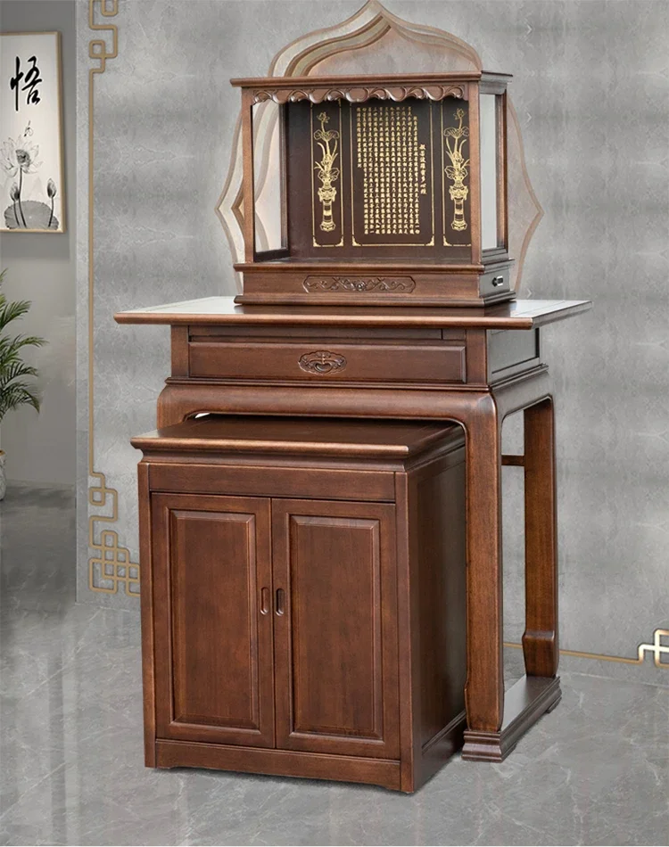 Fotai небольшой стол для новей из цельного дерева благовоний домашняя фея семейная