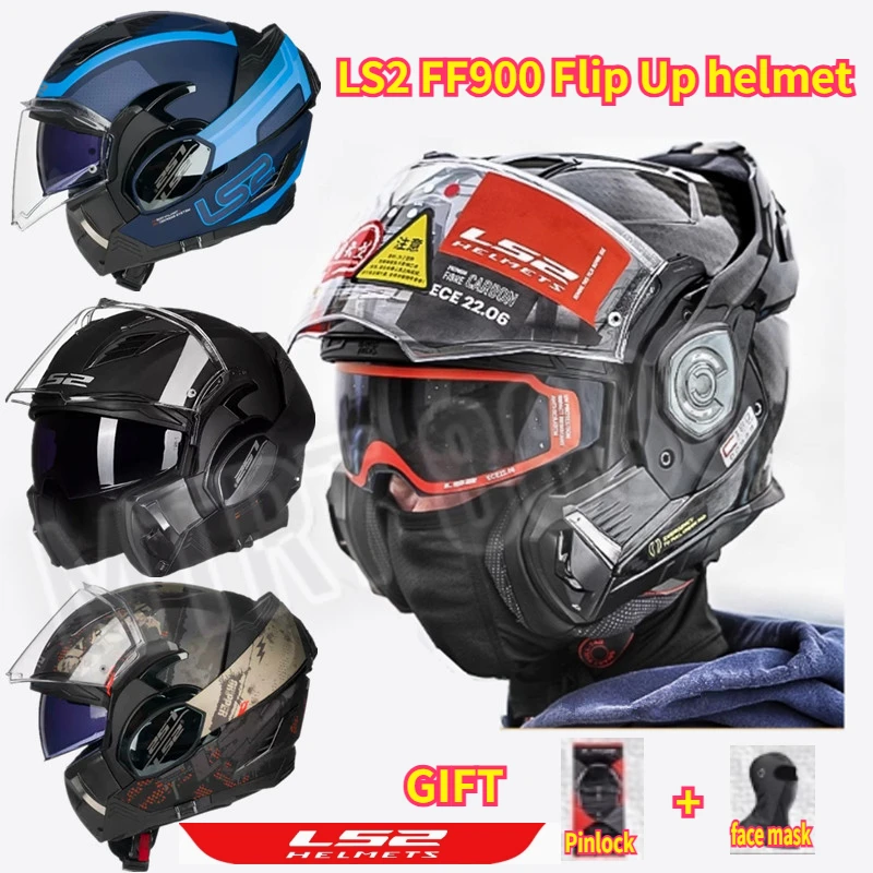 DOT ECE Approved LS2 Valiant 2 Motorcycle Helmet FF900 Capacete De Motocicleta 180 Degree Back Flip Up Casco Moto Casque