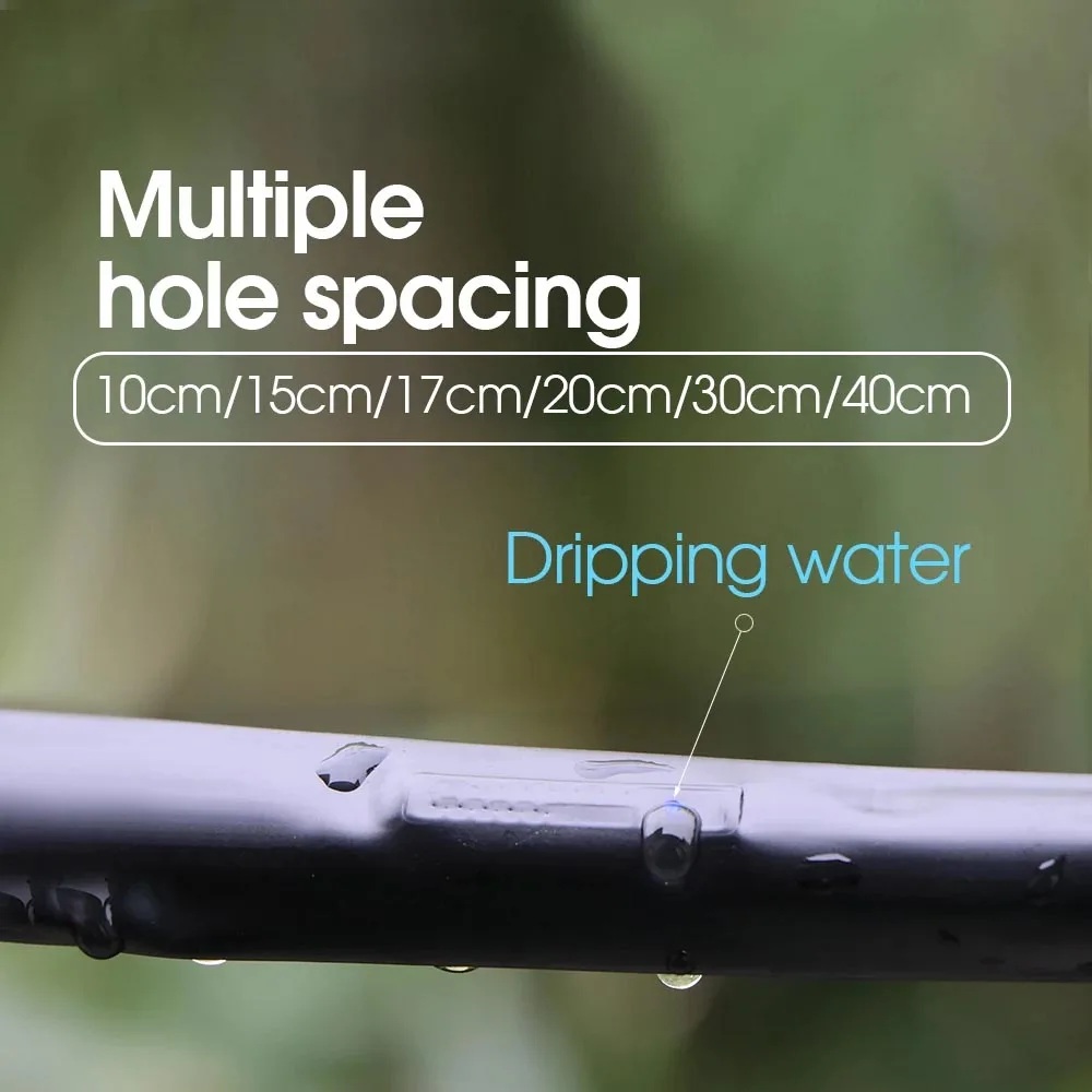 КАПЕЛЬНАЯ лента 20-150 м 16 мм ПЭ трубки 10-40 см для сада теплицы полива