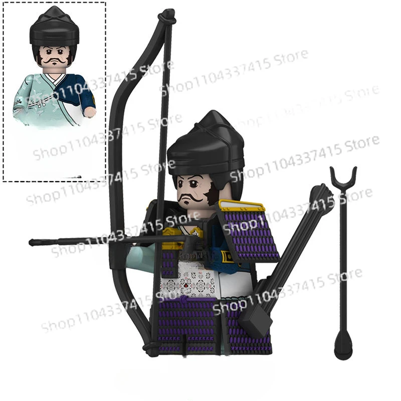 MOC мультфильм ограниченное коллекционное издание самурайская доспехи большая