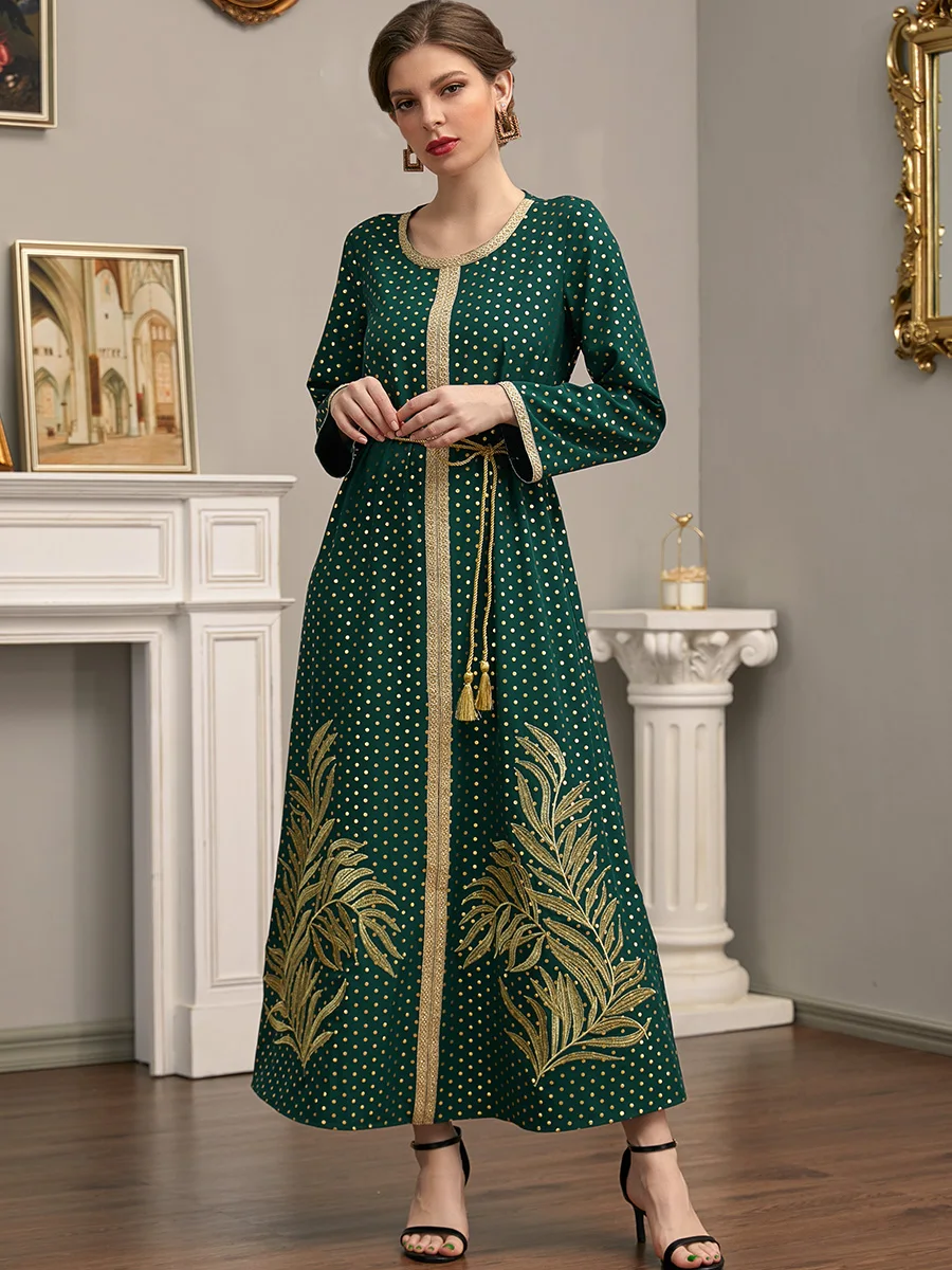 

Ramadan Eid Mubarak Abaya Dubai Turkey Islam Muslim Arabic Dress Robe Longue Femme Musulmane Kaftans African Dresses For Women