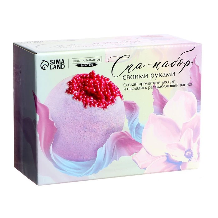 Набор для творчества SPA-набор своими руками: десерт ванны Нежность 7451946 |