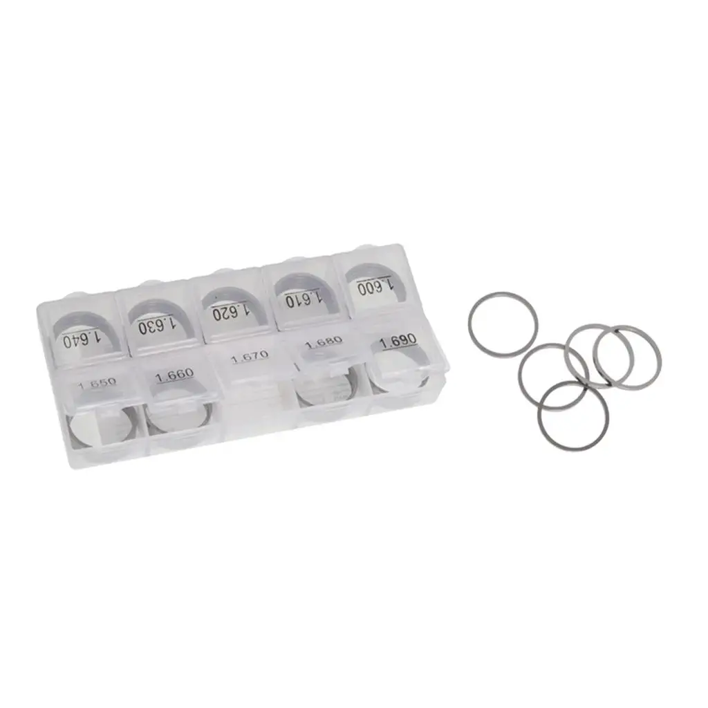 

100 Pieces Car Diesel Injector Assembly Repair Shims Gasket Seal Washer B27
