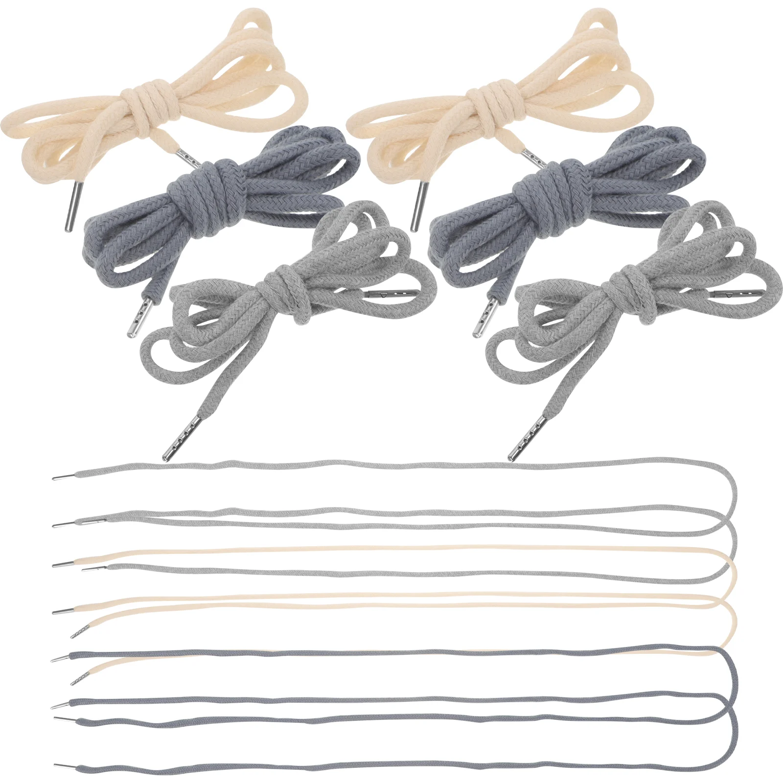 12 шт. толстовка с капюшоном на шнурке веревки толстовки эластичной металлической