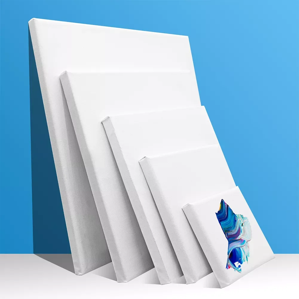 

White Blank Square Canvas Wooden Frame For Primed Oil Acrylic Painting Picture DIY Wall Photo Poster Frame Painting