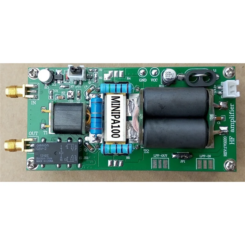 DIY наборы MINIPA100 1 8-54 мгц 100 вт SSB линейная фотография для FT-817 KX3 FT-818 Φ CW AM FM
