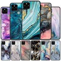 marble art fashion phone case for google pixel 6 pro 3 3a 4 5 xl soft silicone back cover for google pixel 6pro 4a 5a 5g fundas