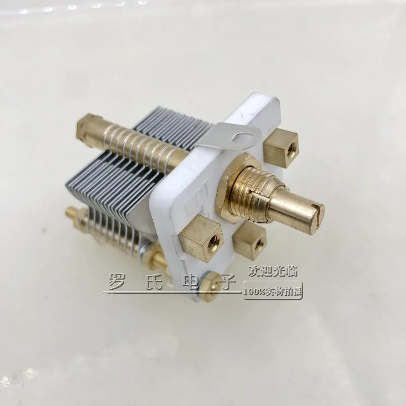 CW1-J-50/100 type high frequency ceramic plate large distance air single variable capacitor beauty medical instrument