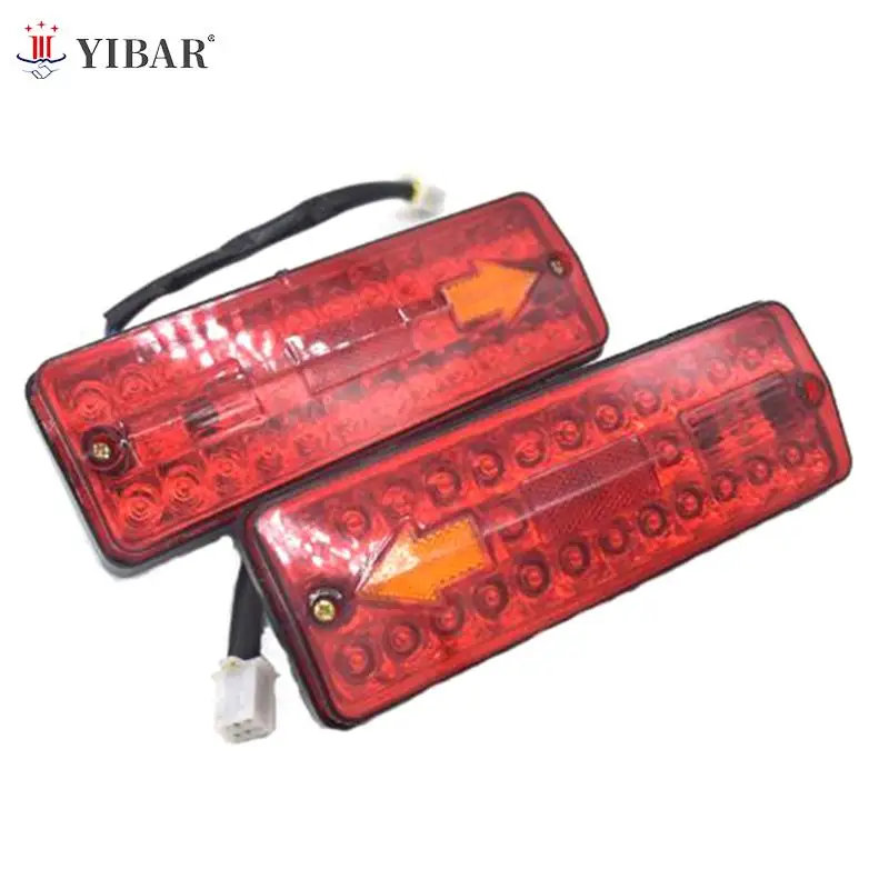 

1PC 12V DC LED Rear Tail Light Brake Turn Signal Reverse Lamp For Electric-Tricycle