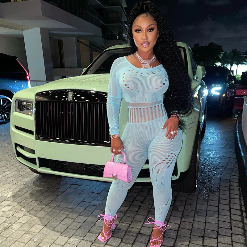 

Комбинезон Zabrina женский с длинным рукавом, пикантный сетчатый прозрачный облегающий Ромпер, спортивный комбинезон для йоги и фитнеса, коричневого цвета, на осень