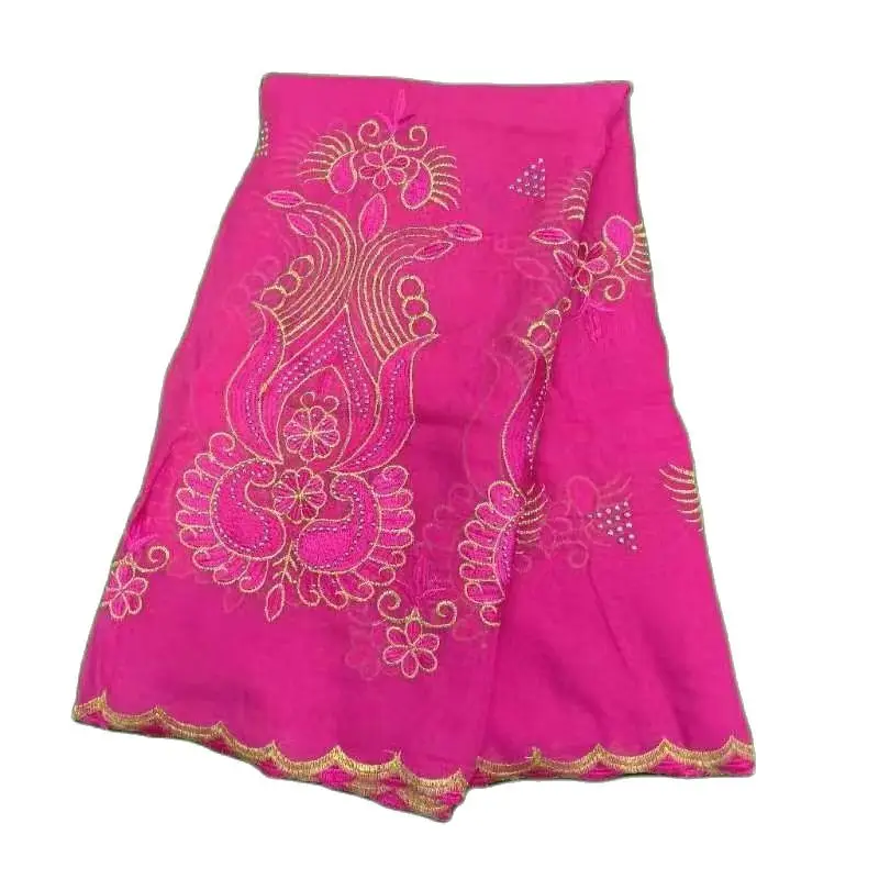 100% Cotton Scarf African Women Dubai 2*1m good quality cheap sale Fashion Muslim Women shawls Embroidery Hijab Scarf Headscarf