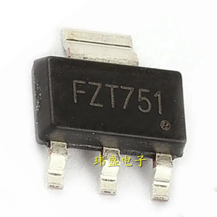 

New original SMD transistor FZT751TA silk screen FZT751 SOT-223
