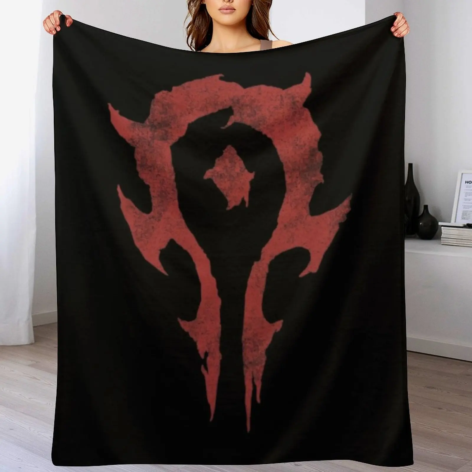 Одеяло с логотипом Another Horde диван-кровать модные одеяла