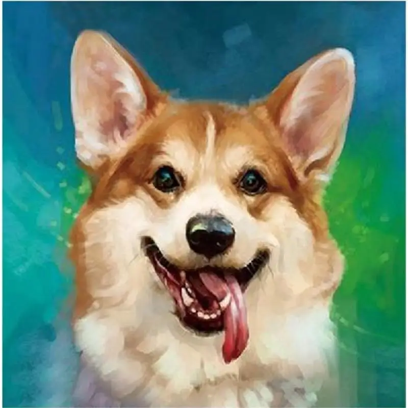 

Diamond painting "DIY", Animal diamond embroidery (cartoon)