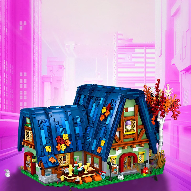 MINI Forest Elves Tree House Model Building Block 2847pcs Fairy Tale Series Assembly Bricks Birthday Kids Toys Gifts | Игрушки и хобби