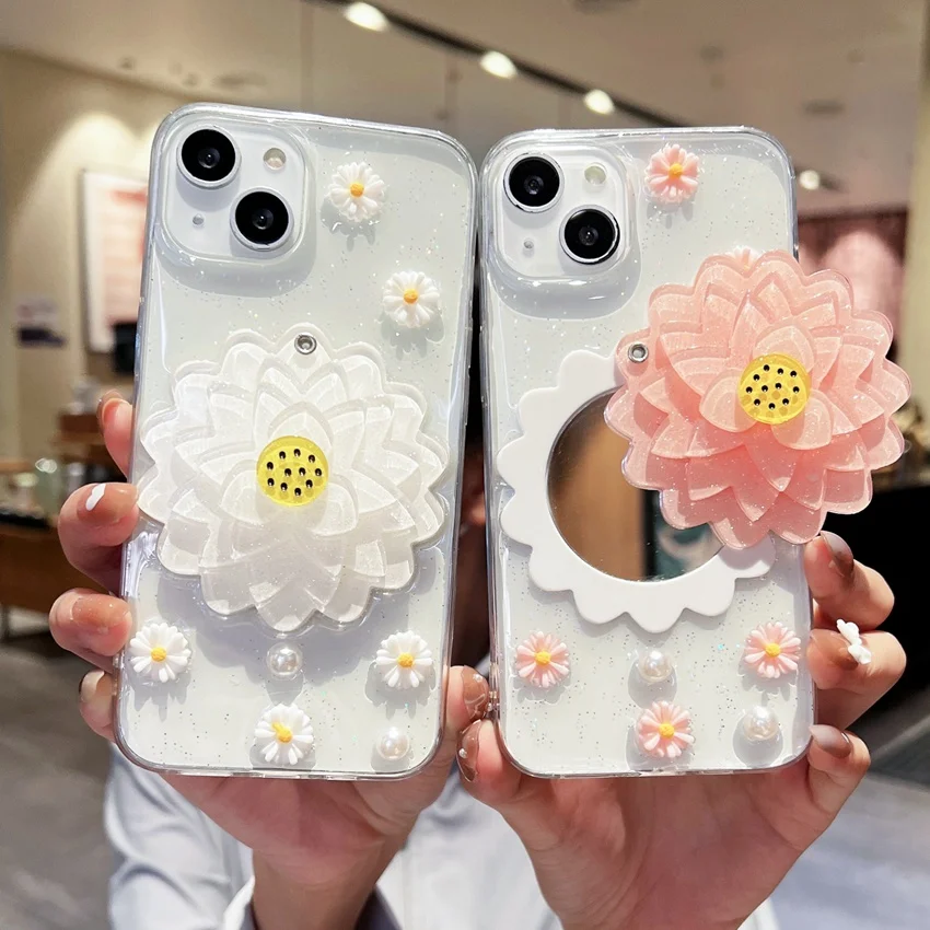 

Advanced beautiful lotus mirror Phone Case For iPhone 14 13 12 11 Pro X XS XR Max 7 8 Plus silicone all-inclusive cover