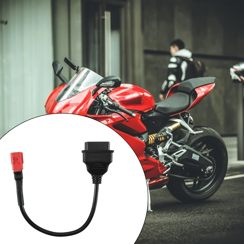 6-16 контактов OBD-адаптеры для мотоциклов OBD2 Диагностический кабель удлинители