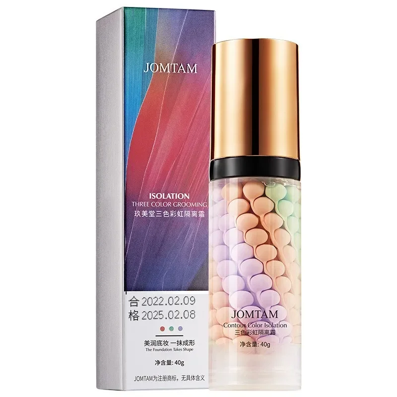 

Three Color Barrier Cream Concealer Invisible Pore Base Isolation Makeup Primer