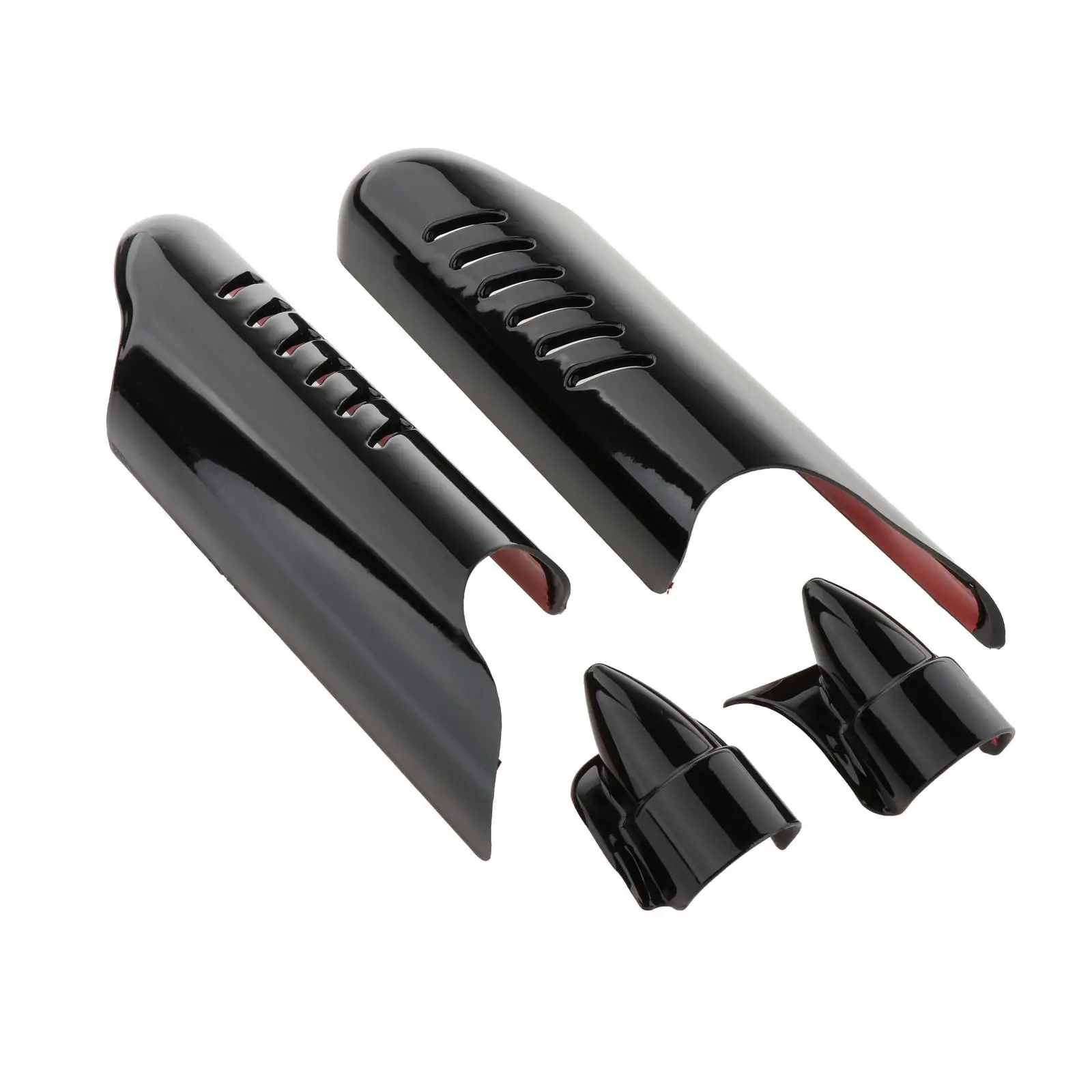 

Chrome Deflectors Shield Cover for 00-13 Touring Street Glide FLHX