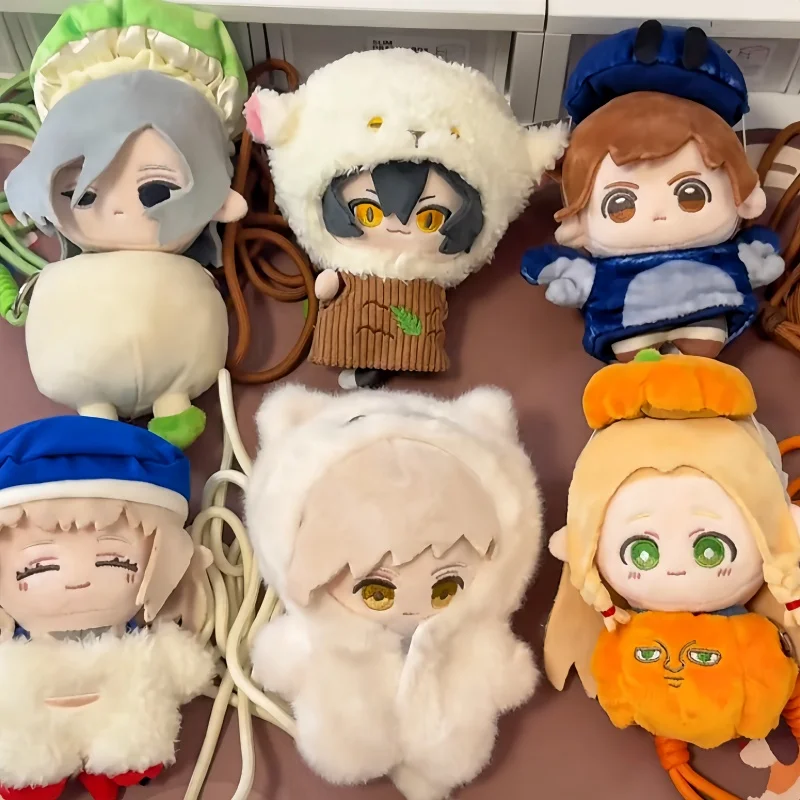 Фото Плюшевая подвеска-сюрприз Dungeon Meshi Marcille со съемным нарядом, коллекционная аниме-фигурка для фанатов аниме, коллекционеров, декоративная игрушка, подарок №1